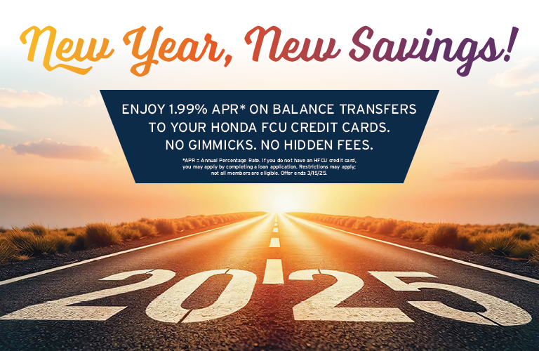 New Year New Savings! Balance Transfer Promotion